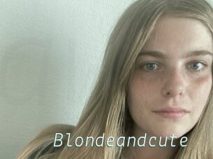 Blondeandcute