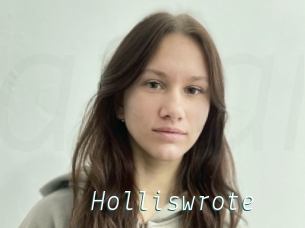 Holliswrote