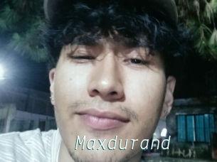 Maxdurand