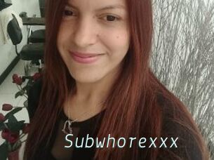 Subwhorexxx